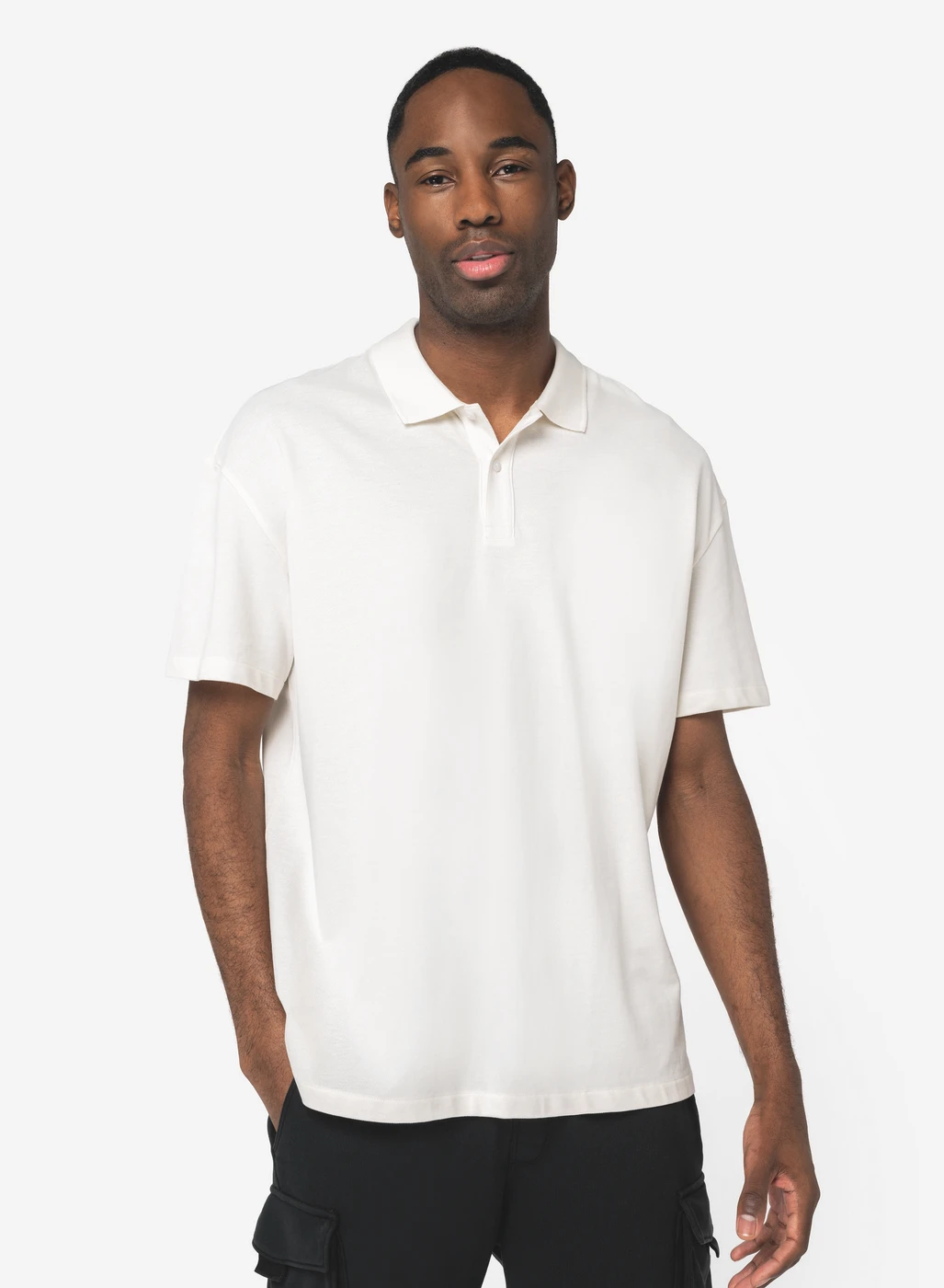 Native Spirit Mens Dropped Shoulder Piqué Polo