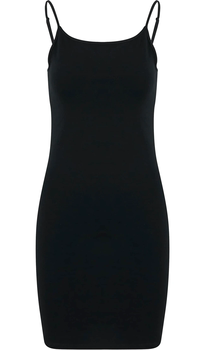 Build Your Brand Ladies Stretch Jersey Slim Dress