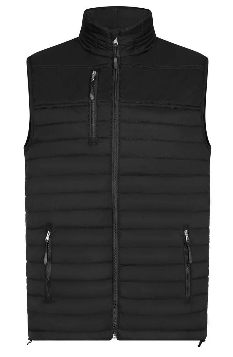 HRM Mens Hooded Performance Bodywarmer