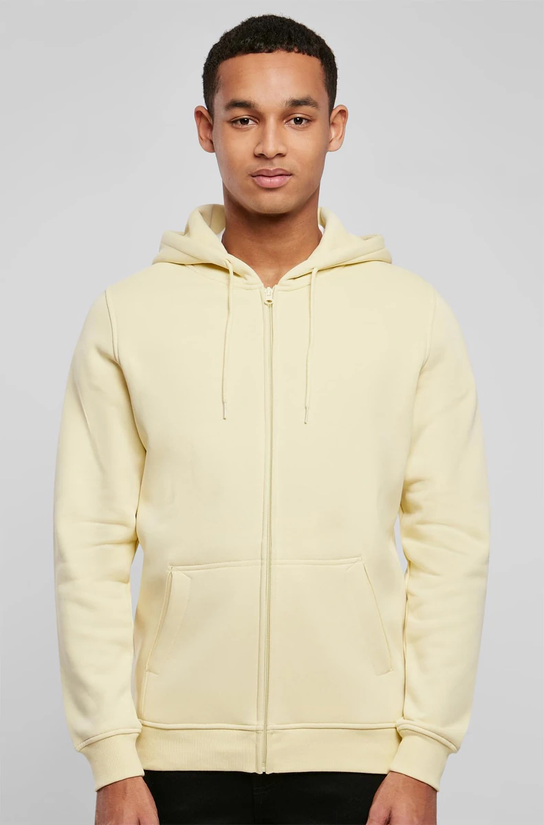 Build Your Brand Heavy Zip Hoody