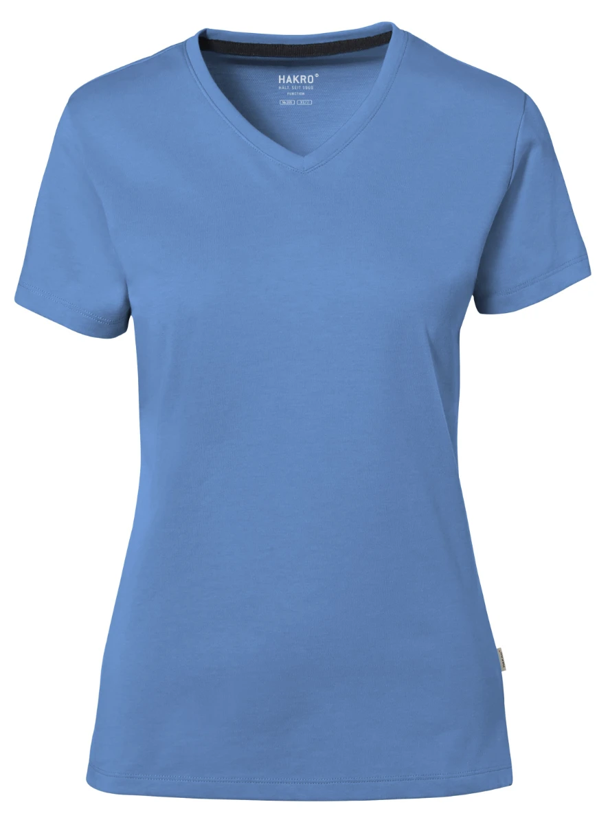 Hakro Ladies Cotton Tec V-Shirt