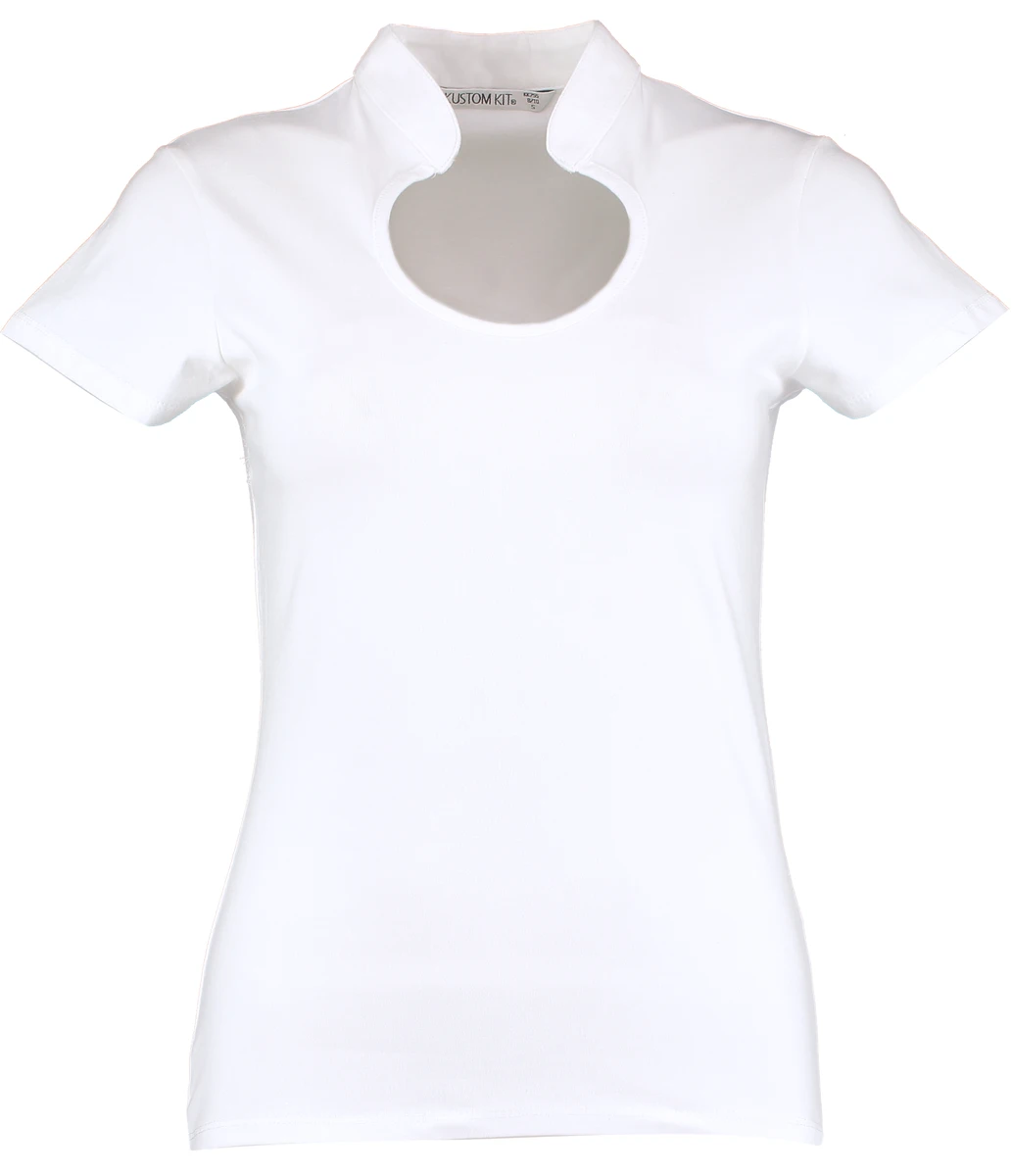 Kustom Kit Womens Keyhole Neck Corporate Top