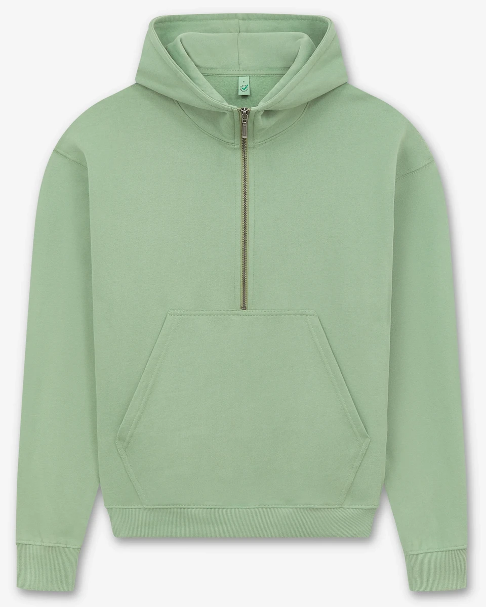 Earth Positive Womens Half-Zip Hoodie