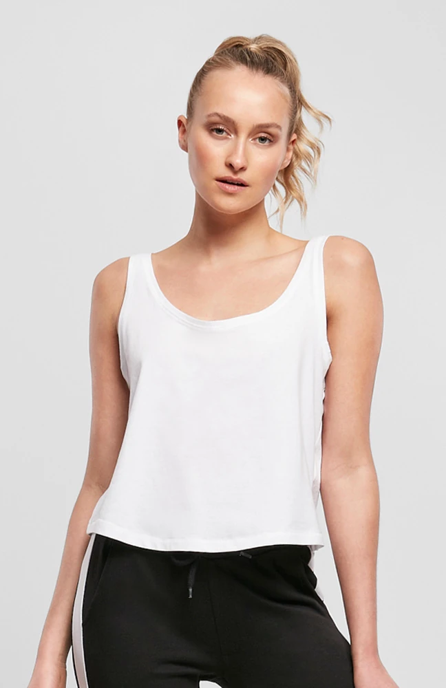 Build Your Brand Ladies Oversized Tanktop