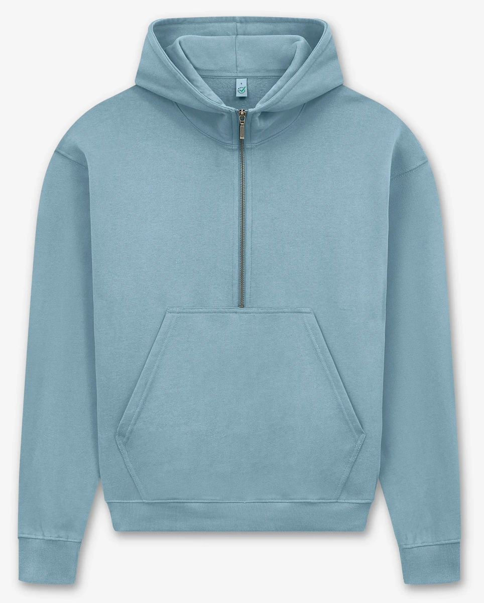 Earth Positive Womens Half-Zip Hoodie