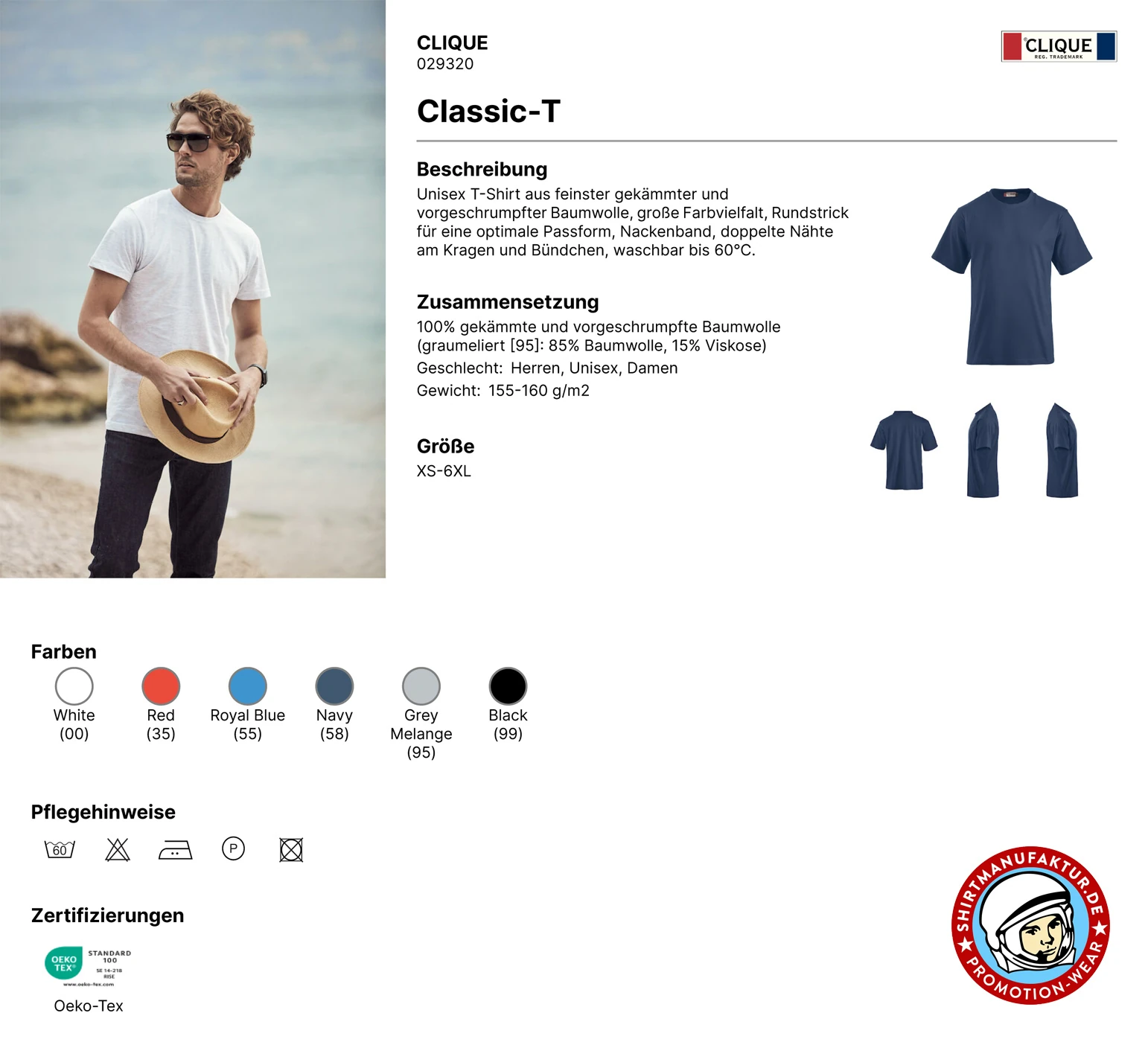 Clique Classic T