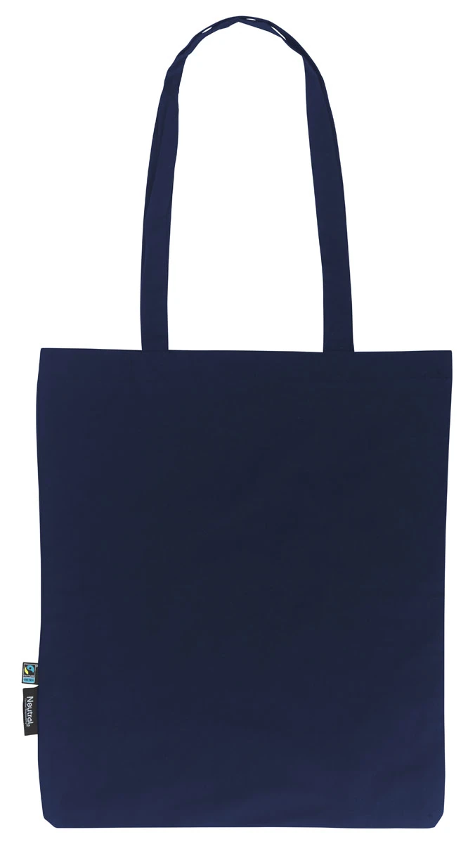 Neutral Shopping Bag With Long Handles
