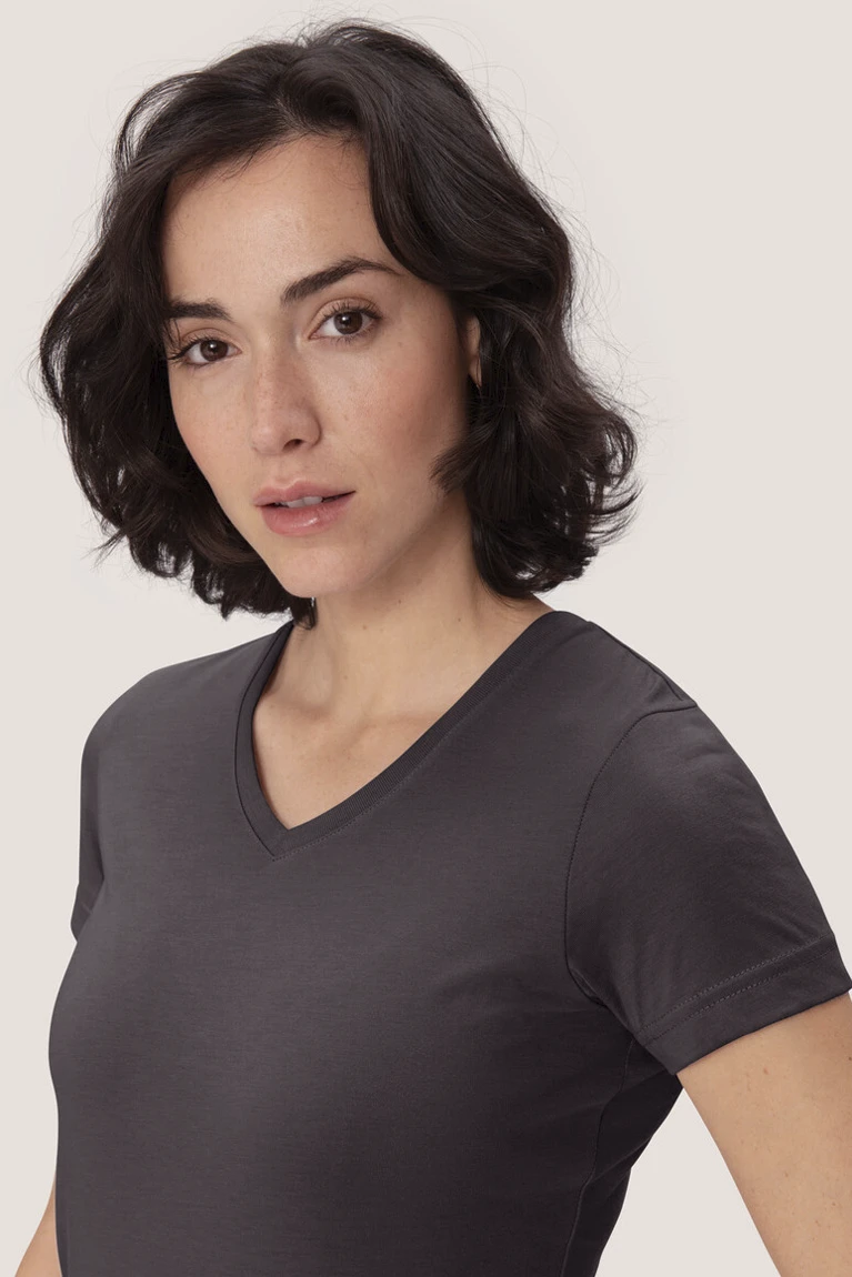 Hakro Ladies V-Shirt Mikralinar