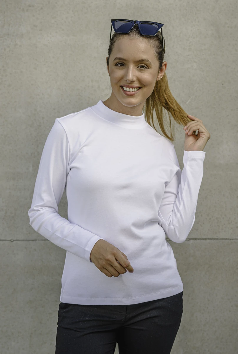HRM Womens Premium Highneck Longsleeve