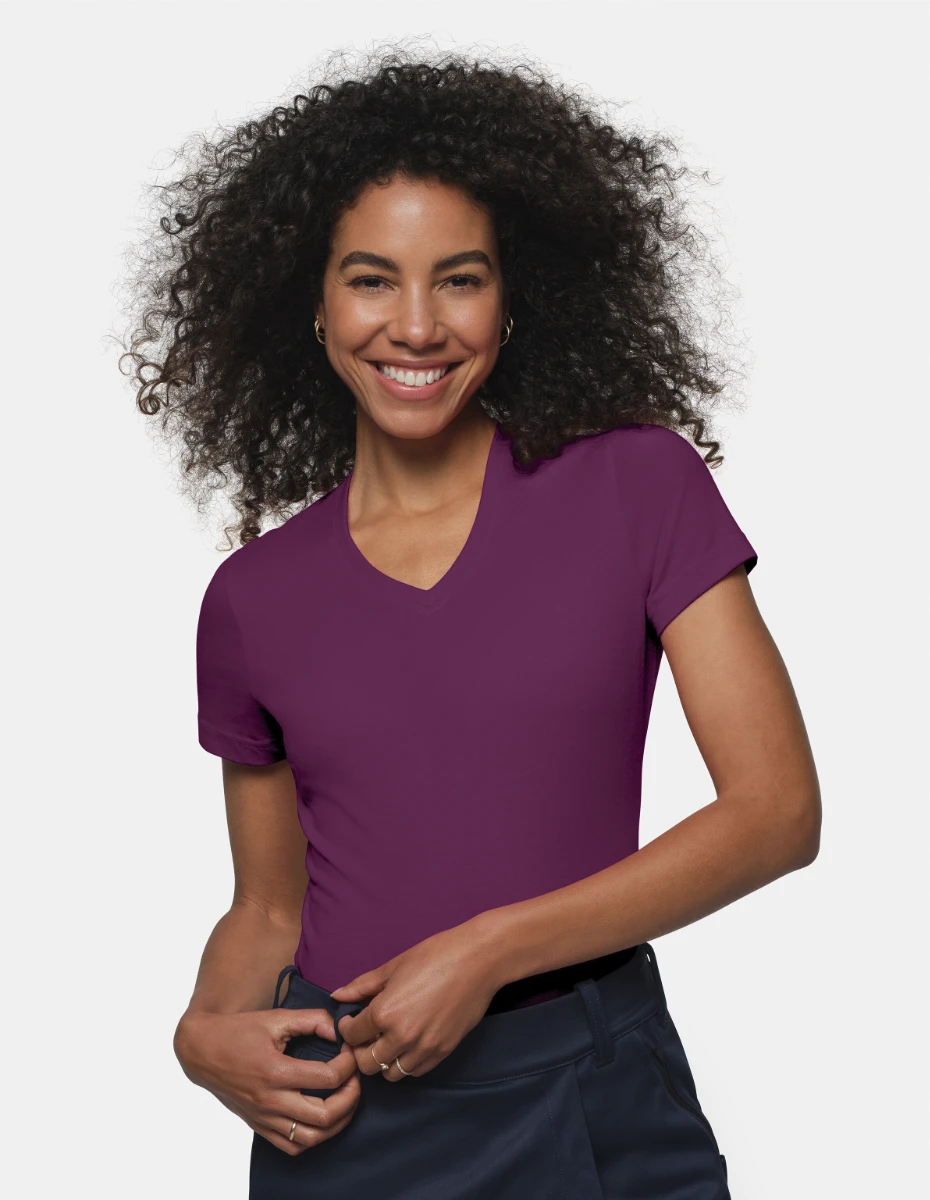Hakro Ladies V-Shirt Mikralinar