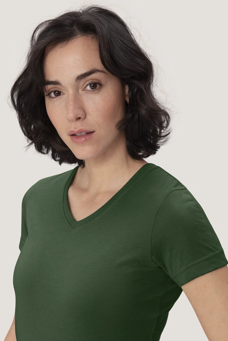 Hakro Ladies V-Shirt Mikralinar