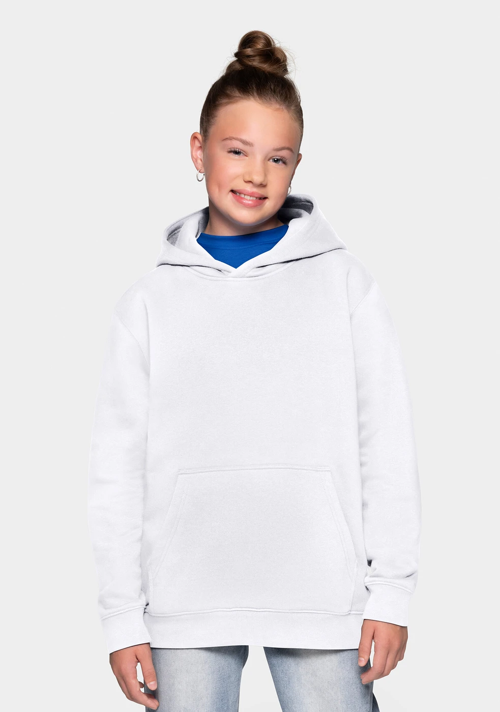 Hakro Kinder Kapuzen-Sweatshirt Bio-Baumwolle