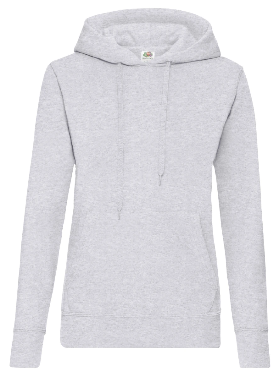 Fruit of the Loom Ladies Classic Hooded Sweat 