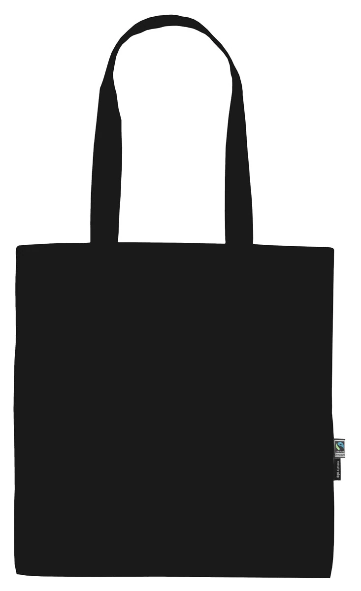 Neutral Shopping Bag With Long Handles
