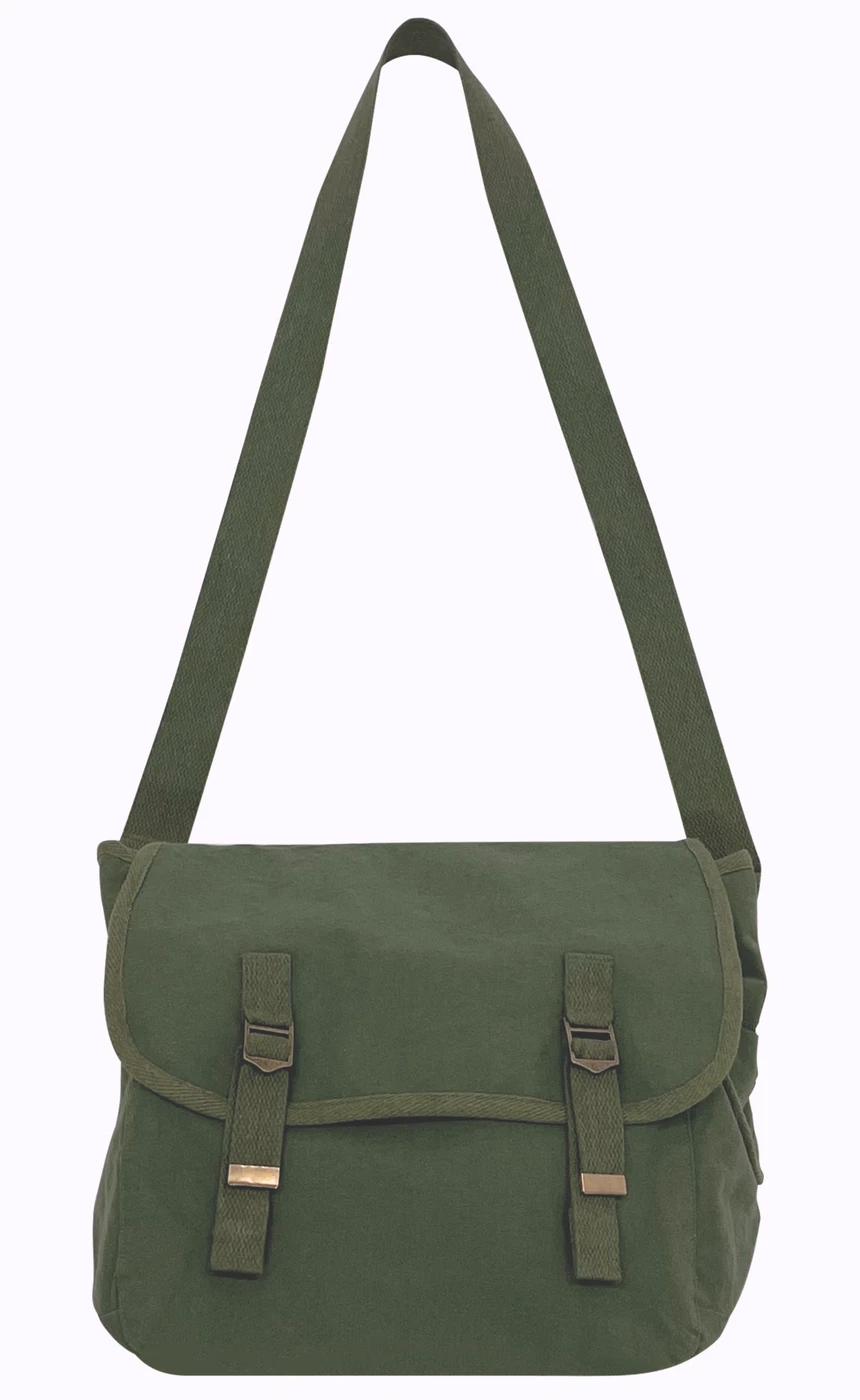 Native Spirit Washed Messenger Bag