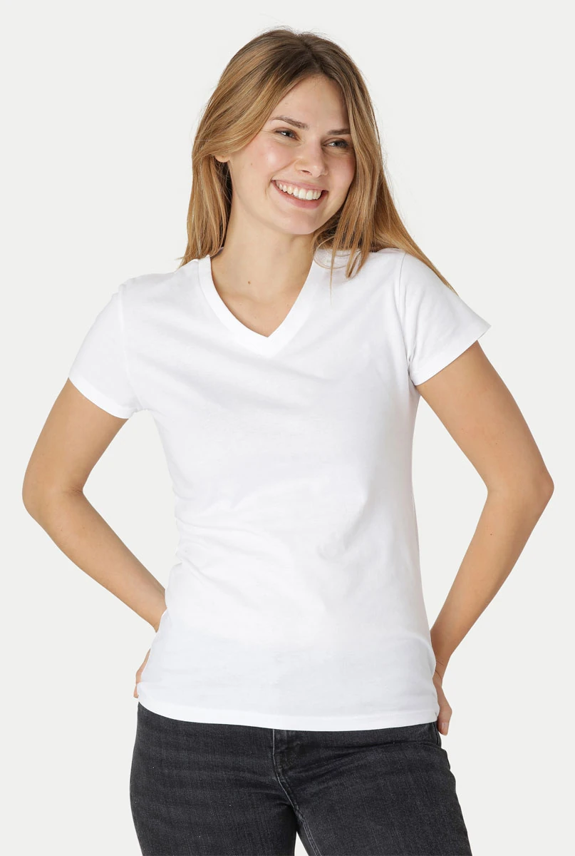 Neutral Ladies V-Neck T-Shirt