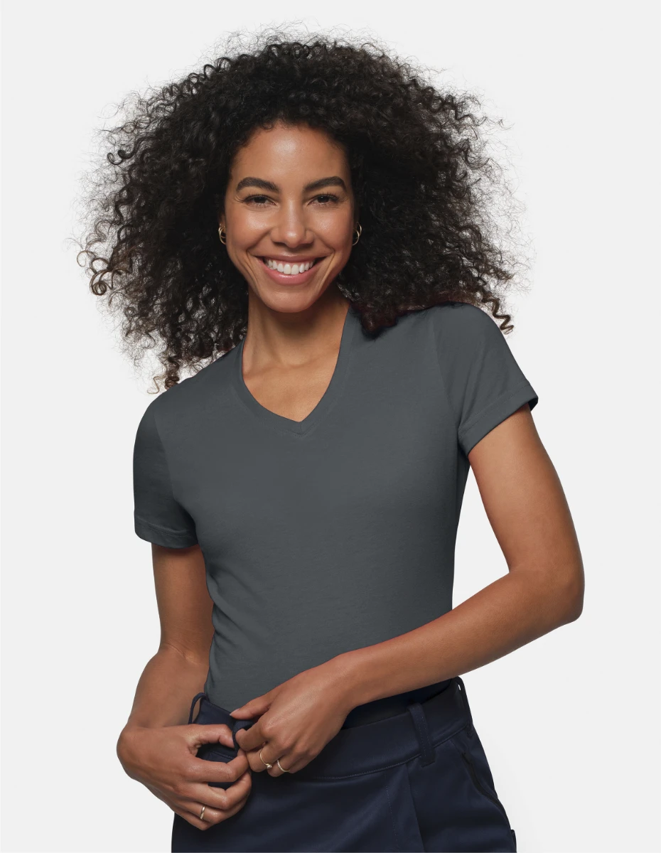 Hakro Ladies V-Shirt Mikralinar