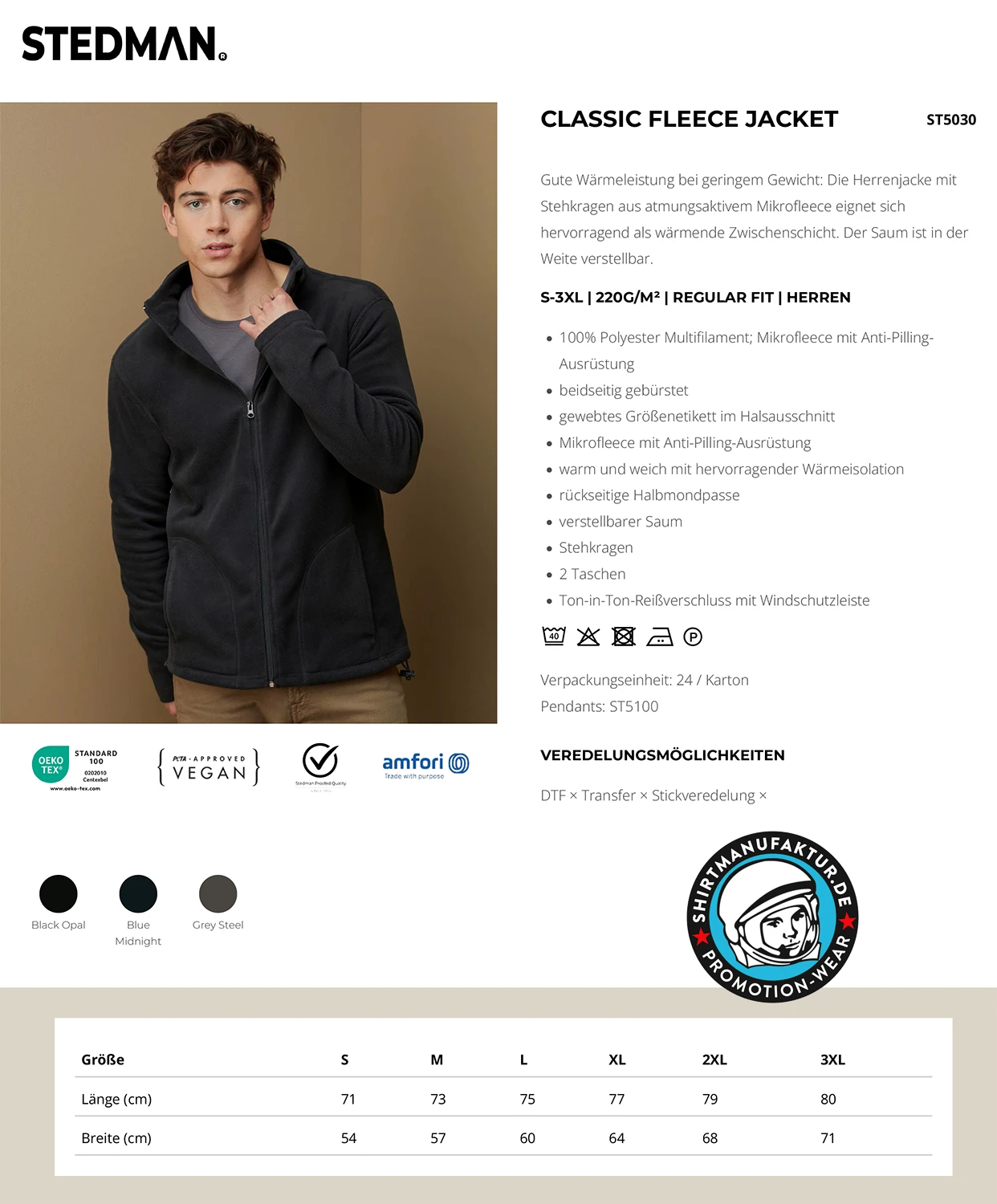 Stedman Fleece Jacket 