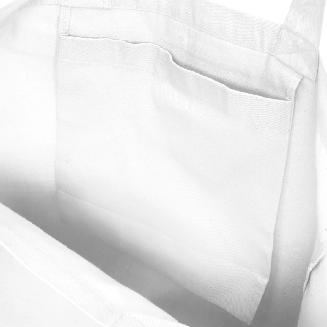 Neutral Twill Shopper Bag