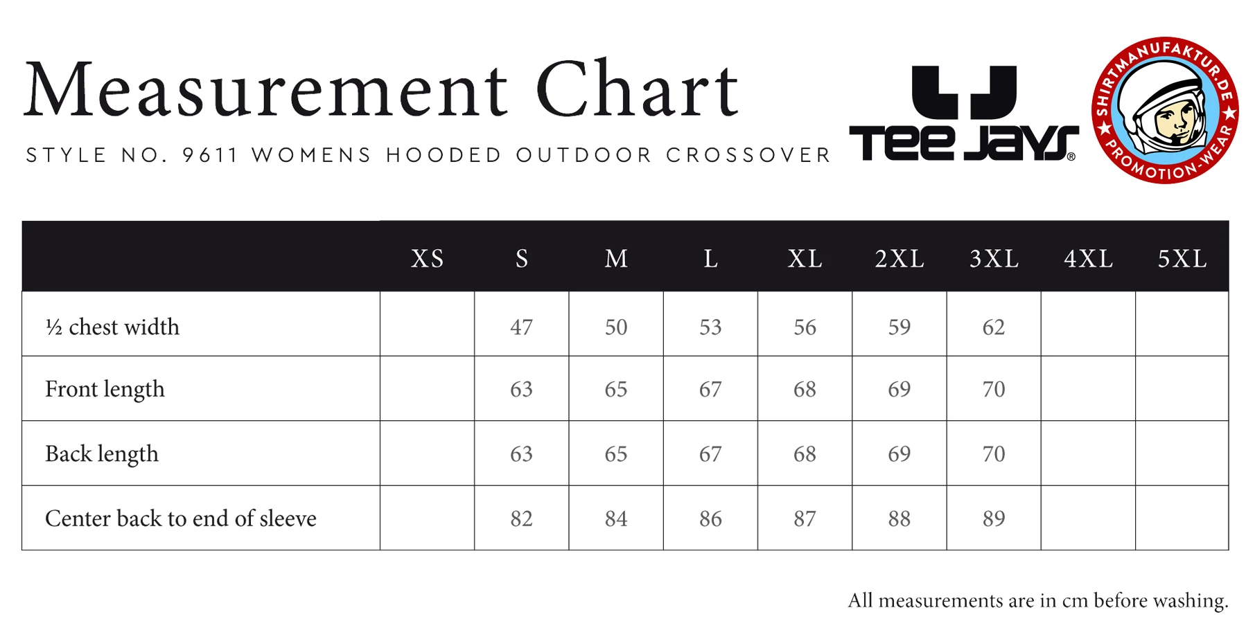 Tee Jays Womens Hooded Outdoor Crossover Jacket