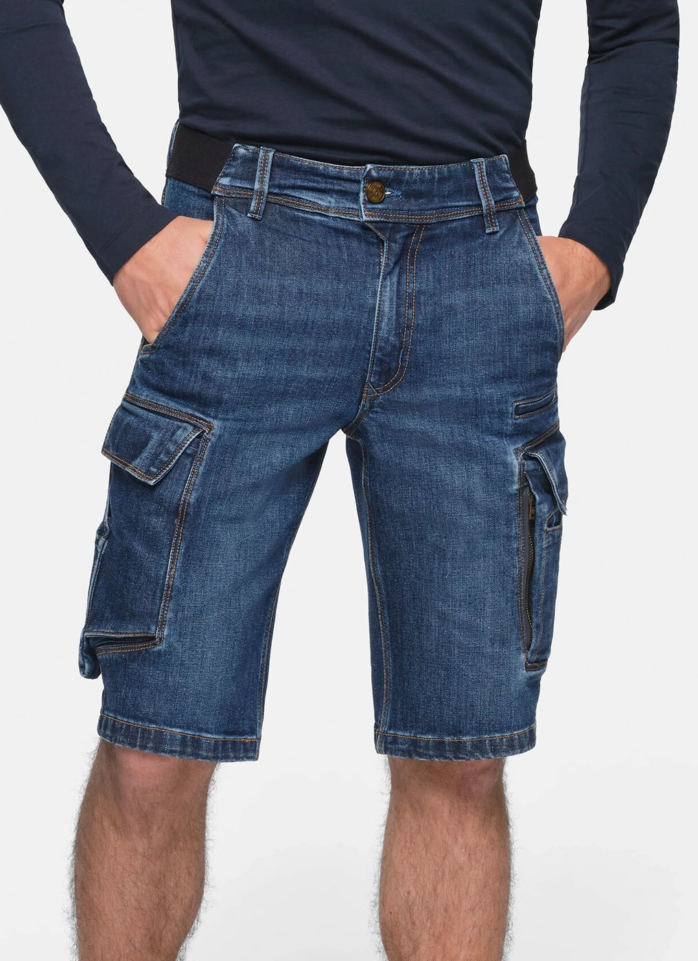 Hakro Worker Jeans-Shorts Dyneema X-Stretch Eco