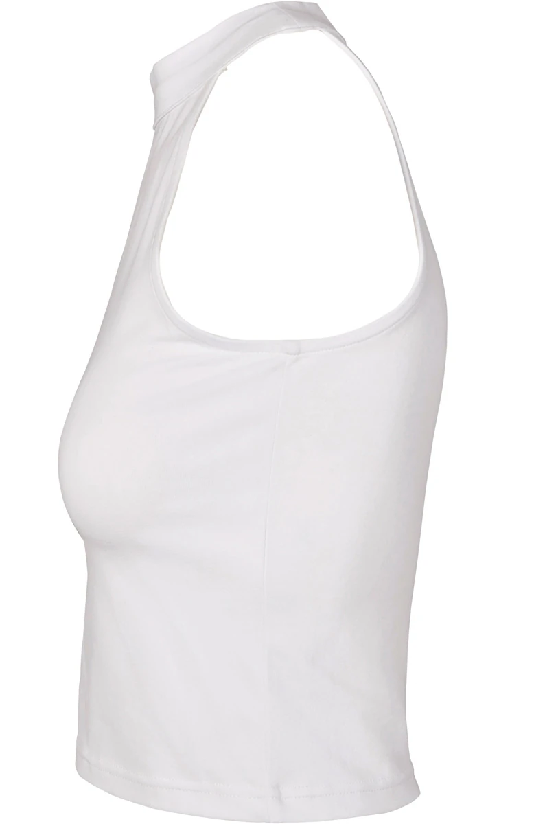 Build Your Brand Ladies Turtleneck Short Top
