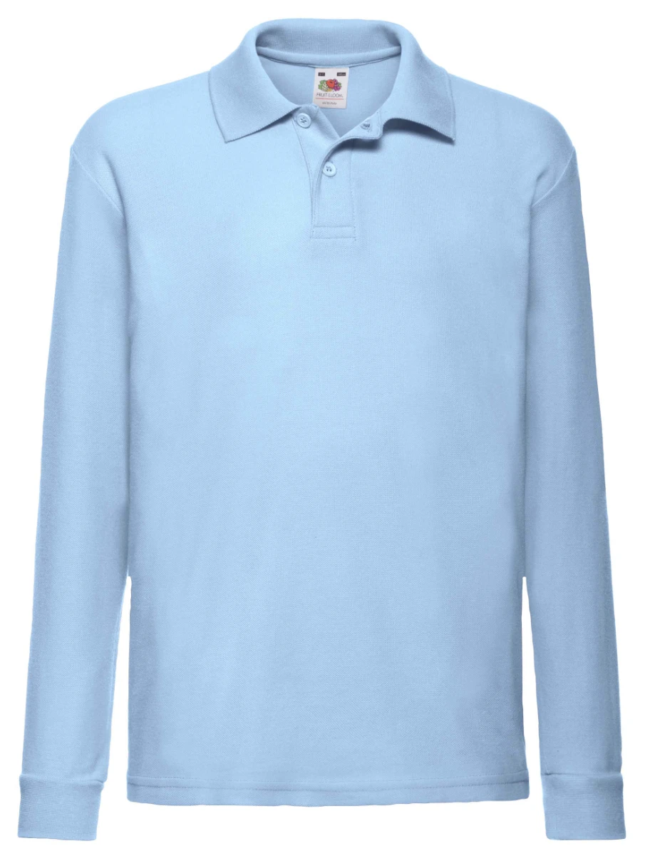 Fruit of the Loom Kids Longsleeve 65/35 Polo
