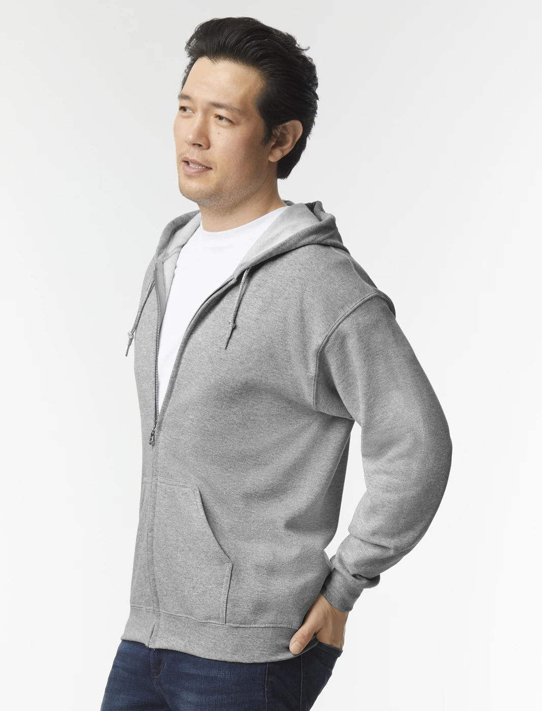 Gildan Heavy Blend Full Zip Hooded Sweatshirt