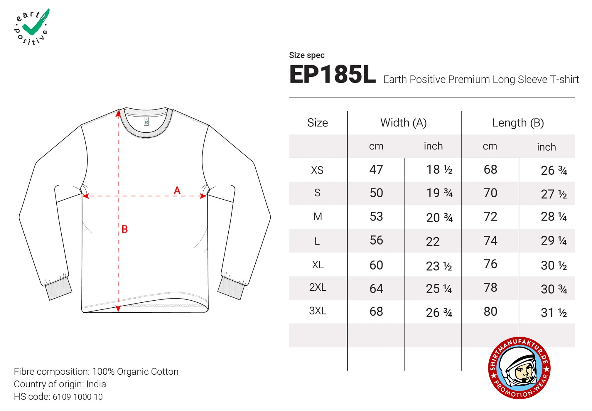 Earth Positive Premium Longsleeve