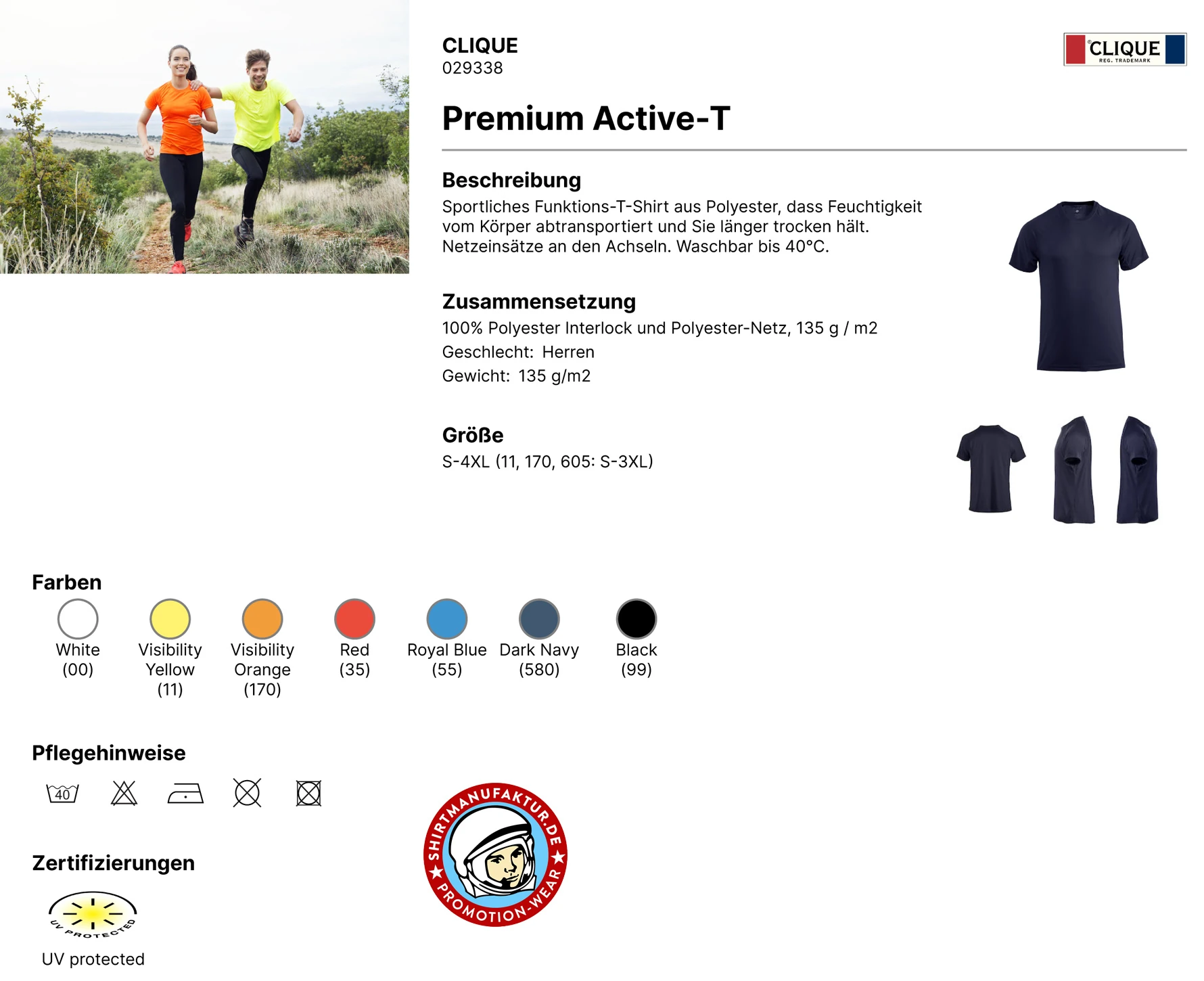Clique Premium Active-T