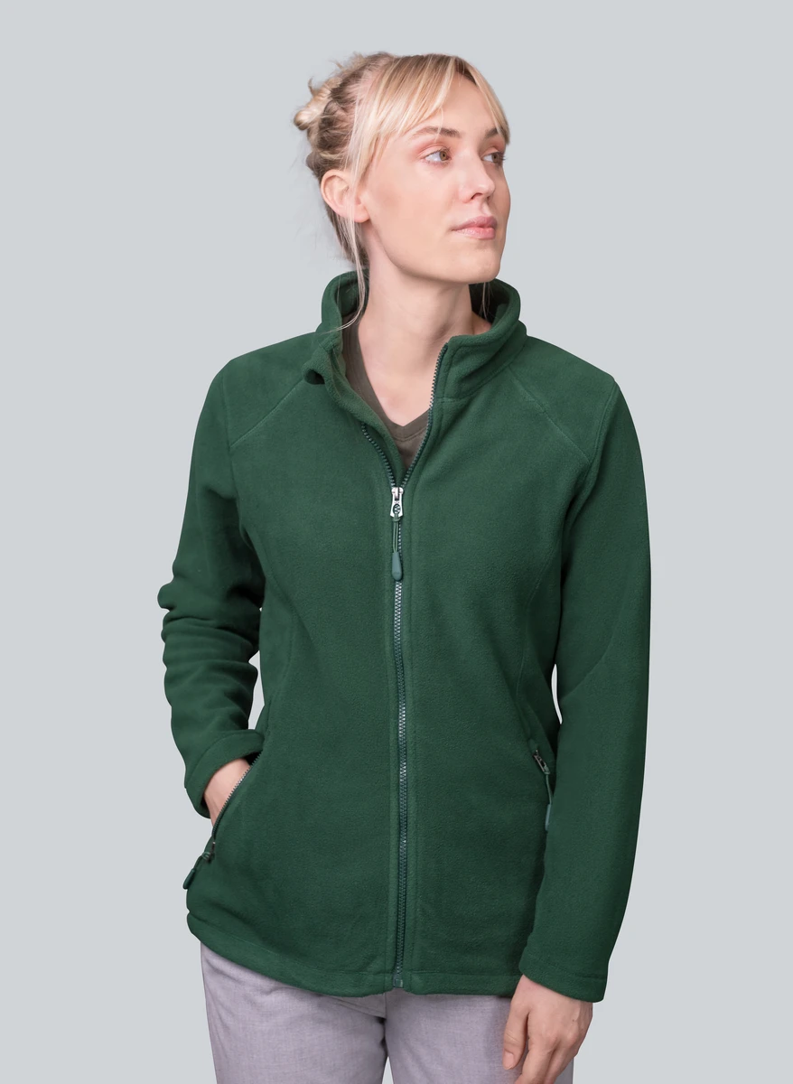 HRM Womens Full-Zip Fleece Jacket