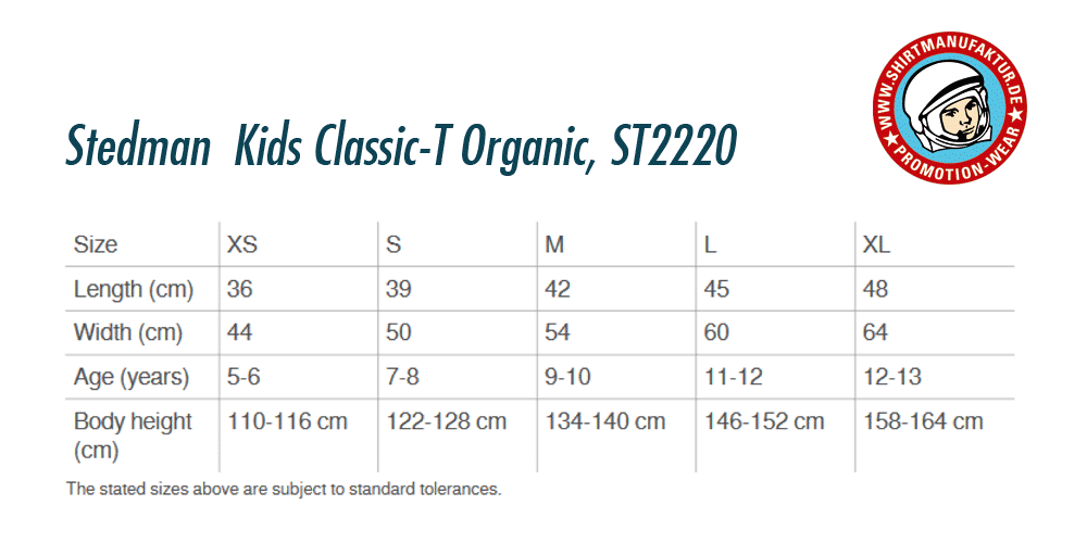 Stedman Kids Classic Organic T