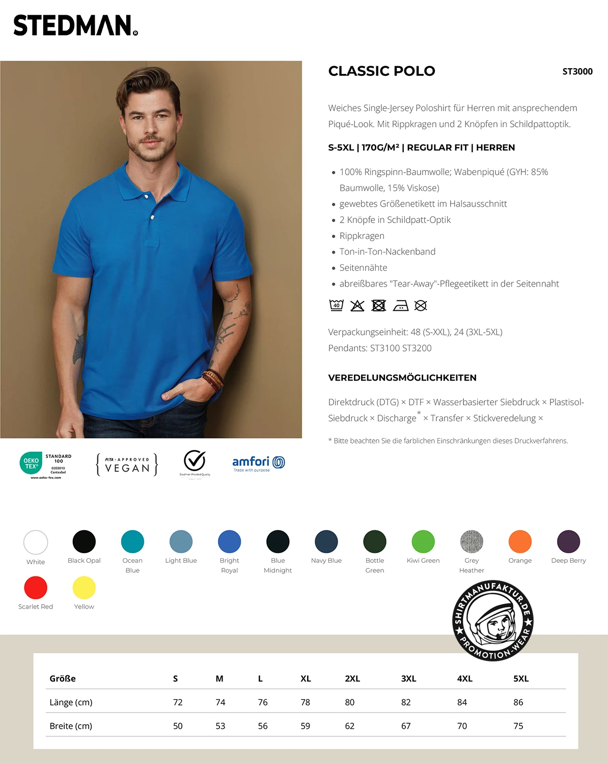 Stedman Classic Polo