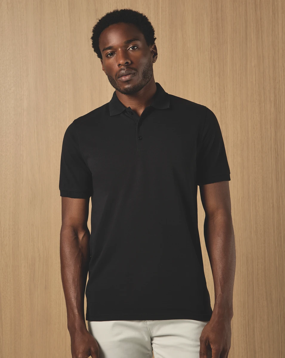 Kustom Kit Slim Fit Heavyweight Polo