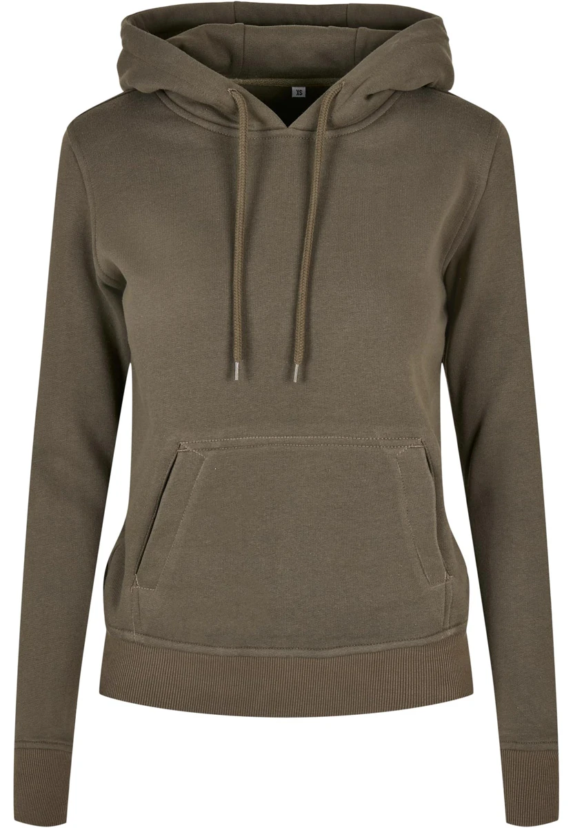 Build Your Brand Ladies Organic Hoodie
