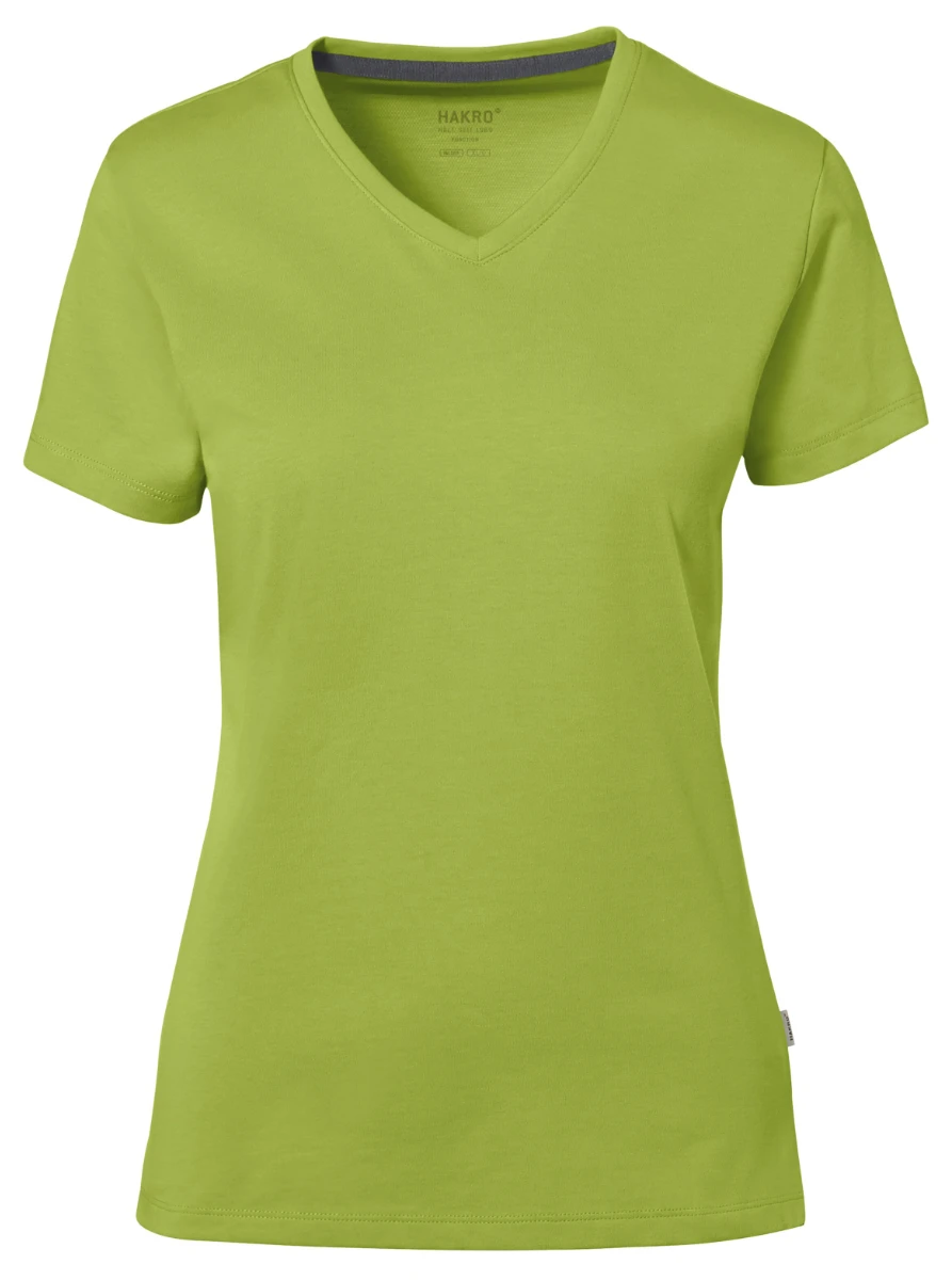 Hakro Ladies Cotton Tec V-Shirt