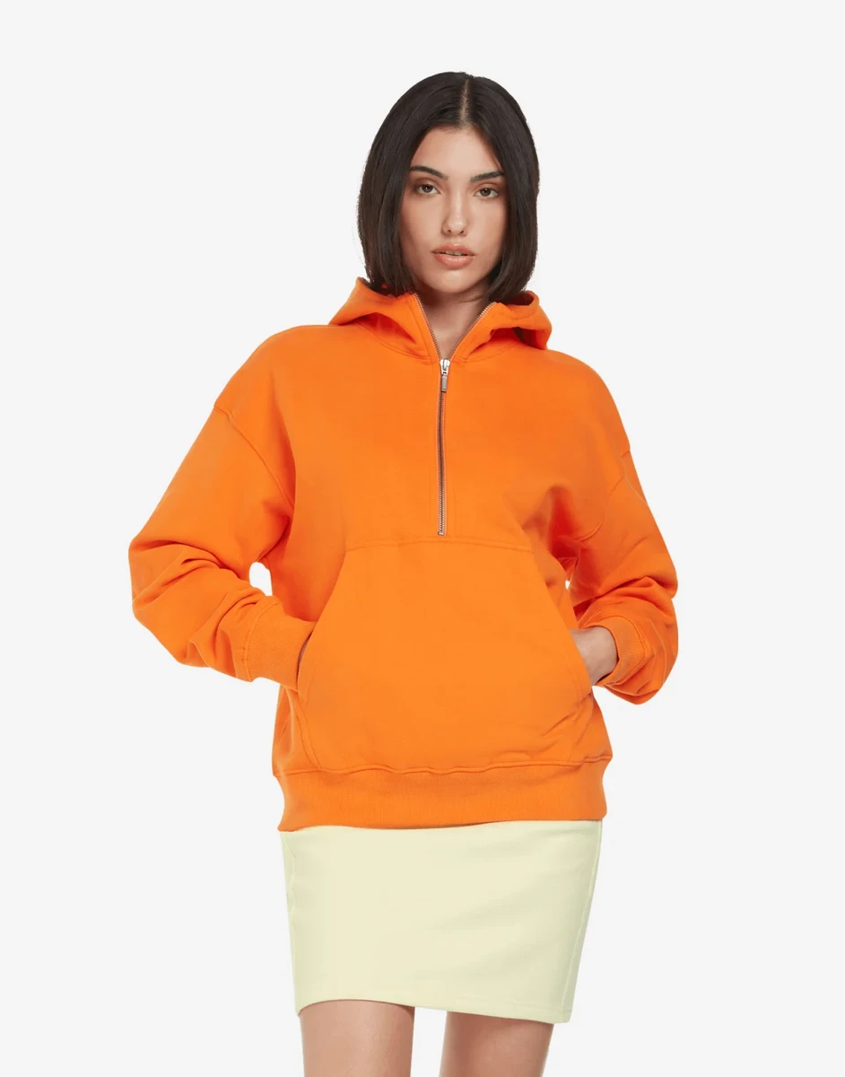 Earth Positive Womens Half-Zip Hoodie