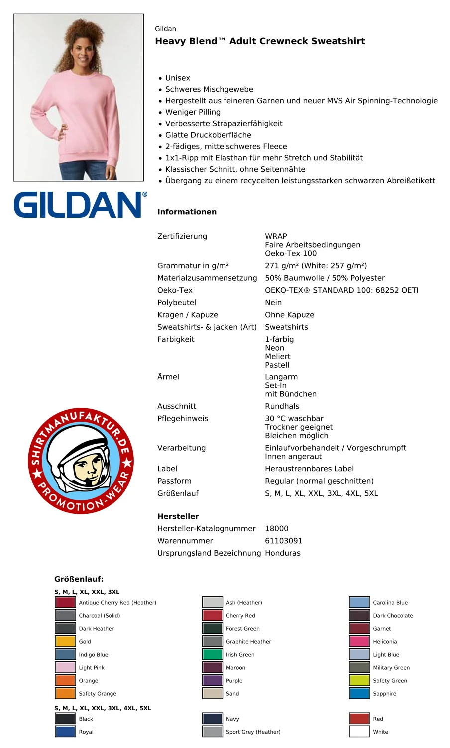 Gildan Heavy Blend Sweatshirt