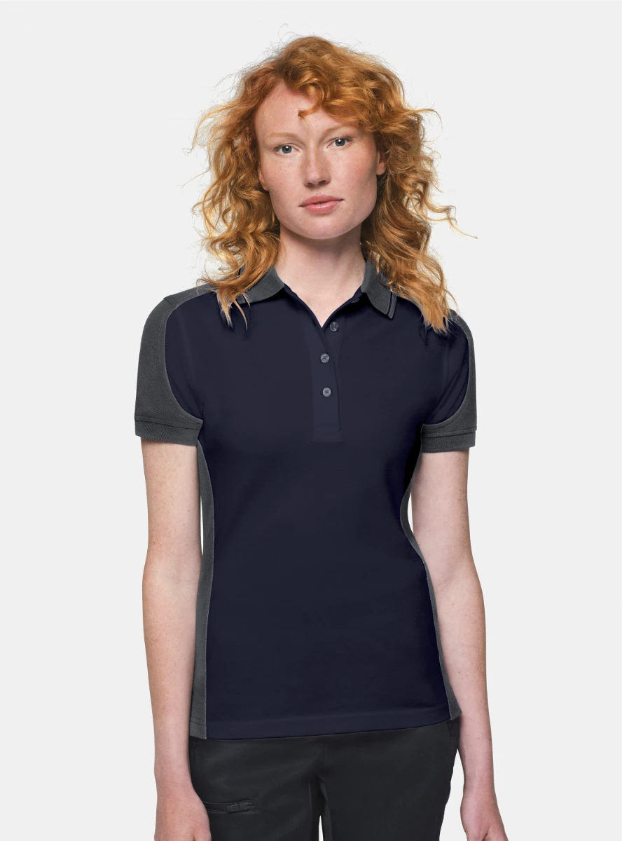 Hakro Ladies Poloshirt Contrast Mikralinar Hakro Ladies Poloshirt Contrast Mikralinar