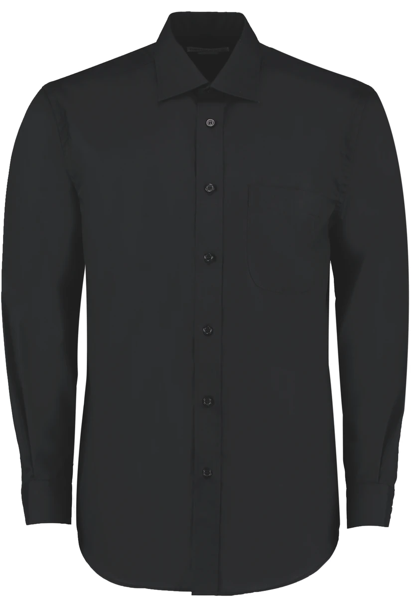 Kustom Kit Business Shirt Longsleeve