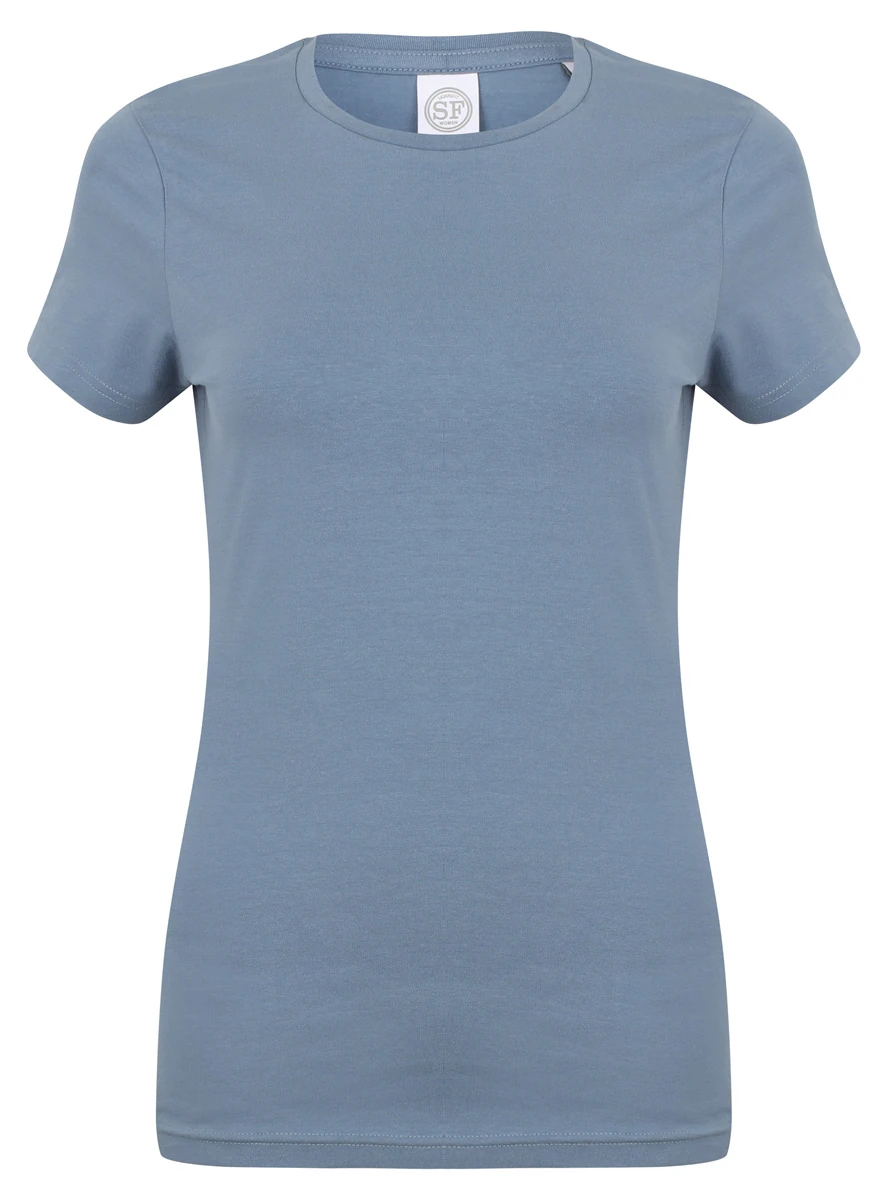 SkinniFit Womens Feel Good Stretch T