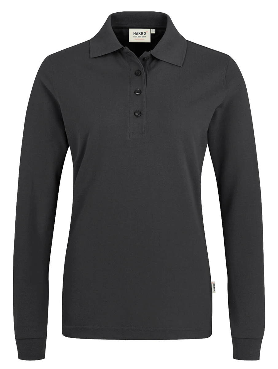 Hakro Ladies Longsleeve - Polo Mikralinar Hakro Ladies Longsleeve - Polo Mikralinar