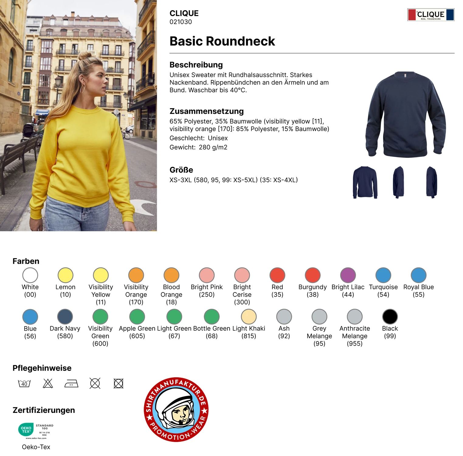 Clique Basic Roundneck