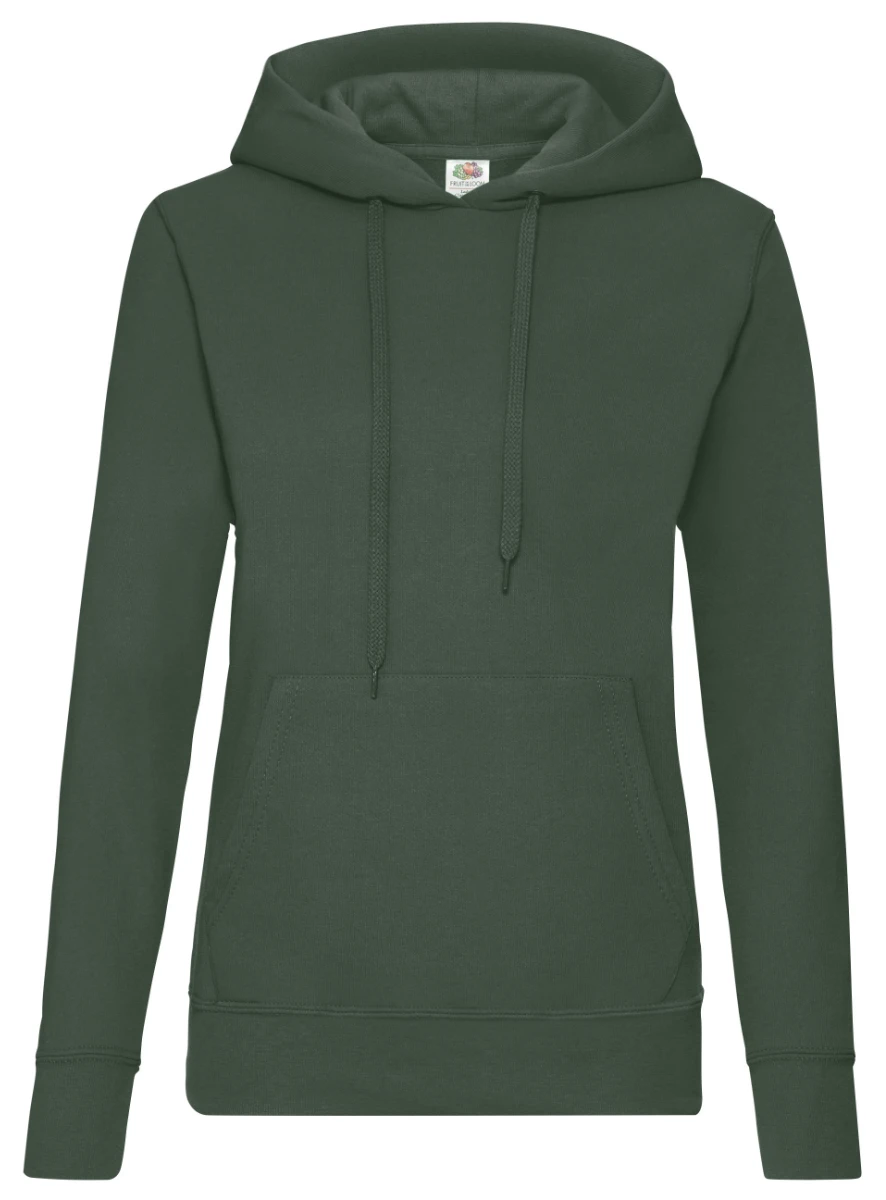 Fruit of the Loom Ladies Classic Hooded Sweat 