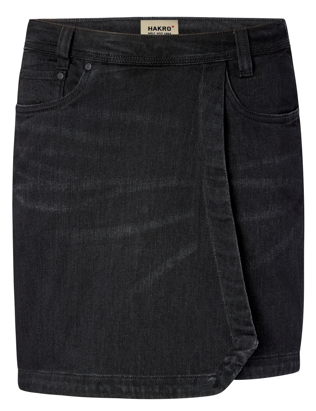 Hakro Ladies 5-Pocket-Jeansskort X-Stretch Eco Hakro Ladies 5-Pocket-Jeansskort X-Stretch Eco