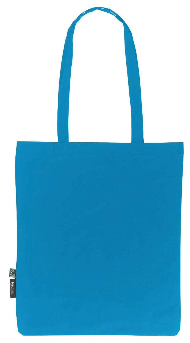 Neutral Shopping Bag With Long Handles