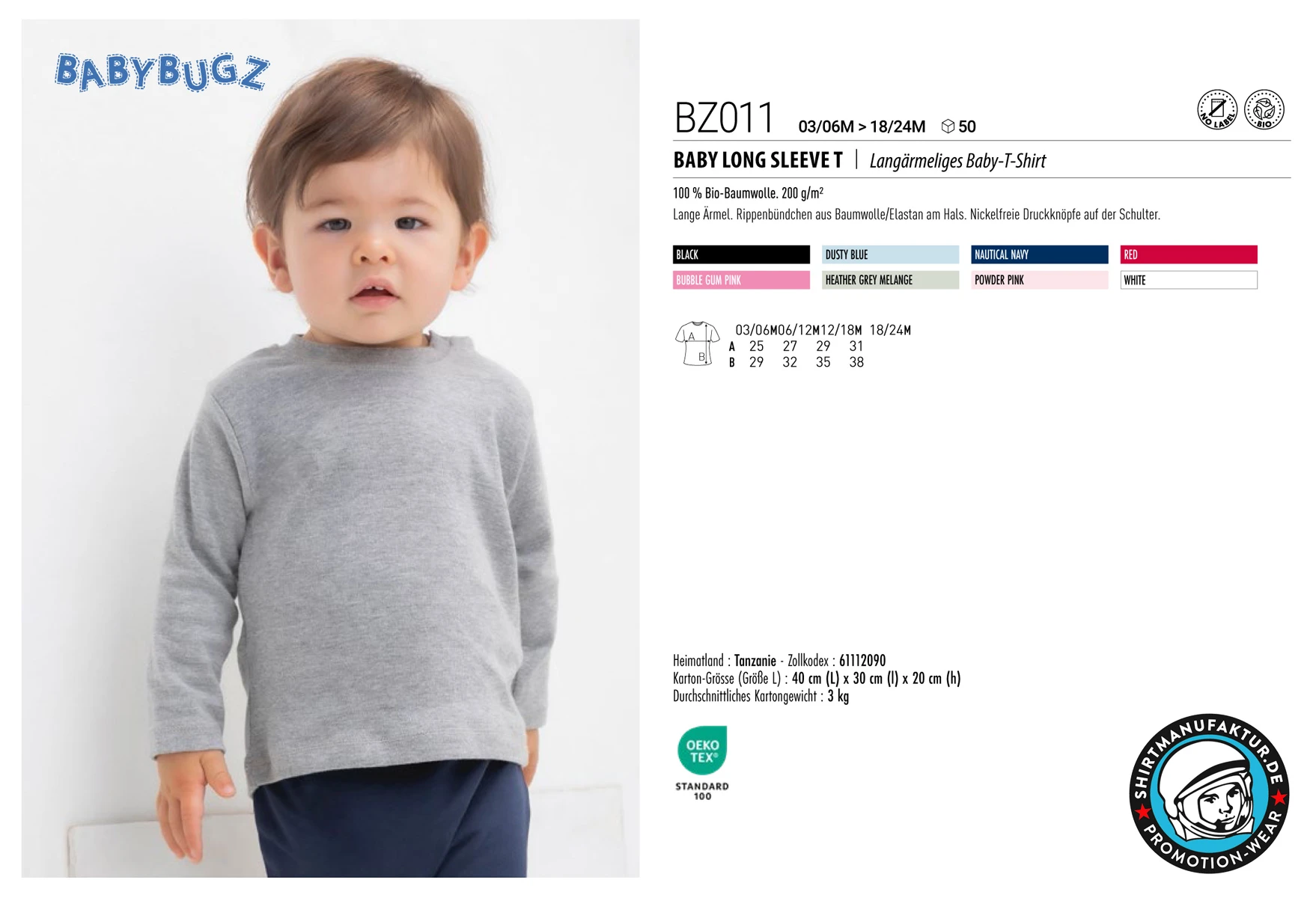 Babybugz Baby Longsleeve T