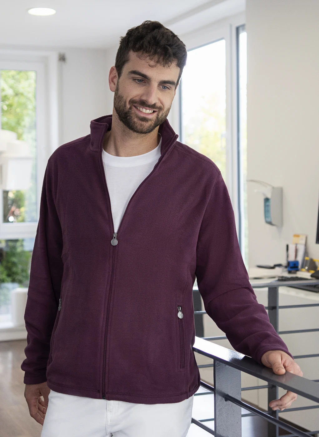 Karlowsky Herren Fleecejacke Warm Up