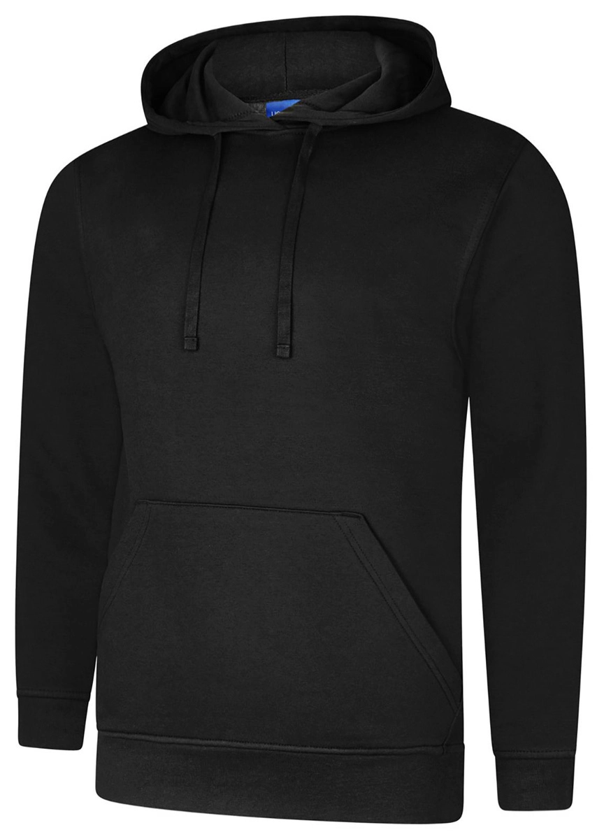 Uneek Deluxe Hooded Sweatshirt