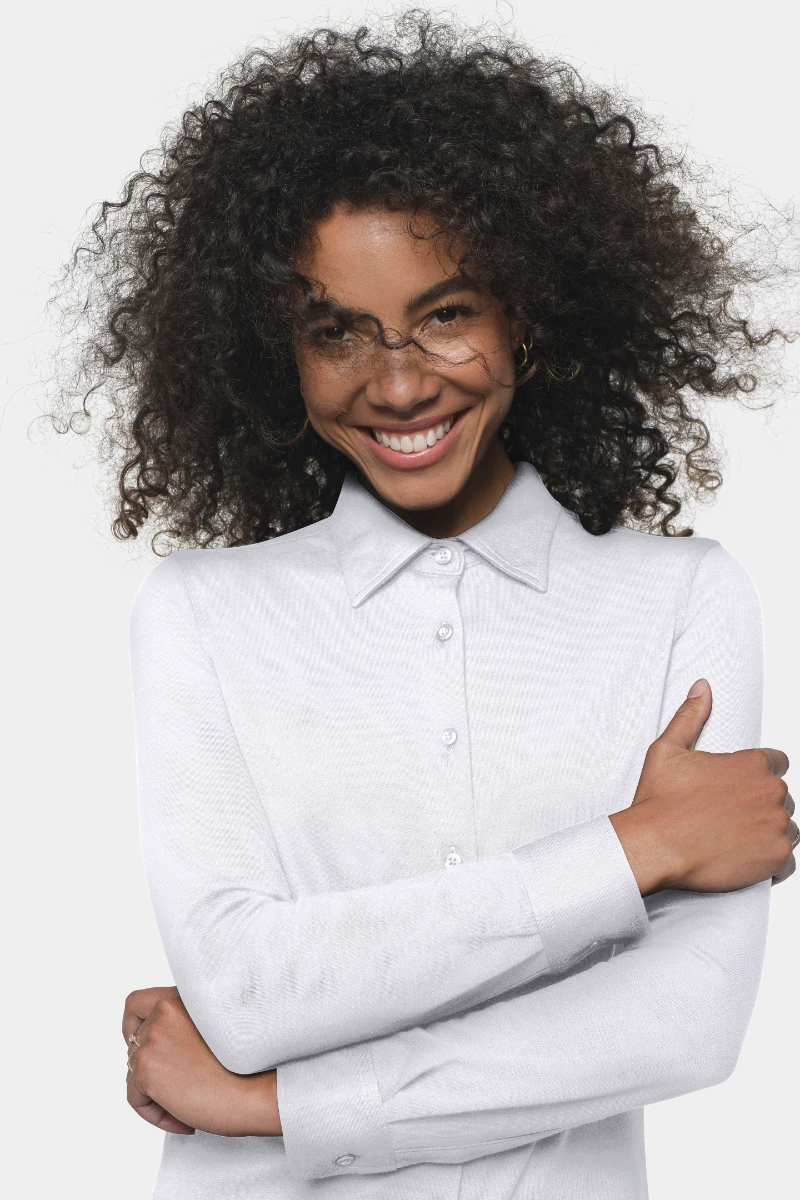 Hakro Ladies Cotton Tec Blouse